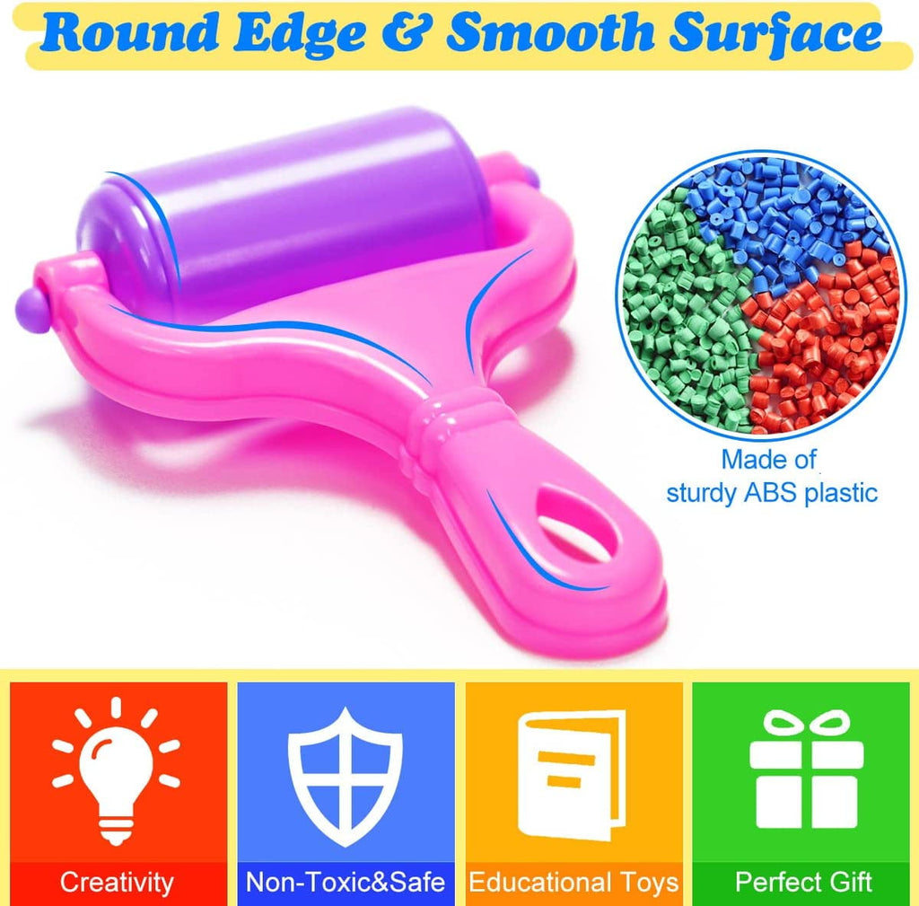 22 Pcs Play Dough Tools Kit, Playdough Pack Sets for Kids Ages 3-4, Birthday Party Favors, Toys for Girls 3 4 5 6 Years