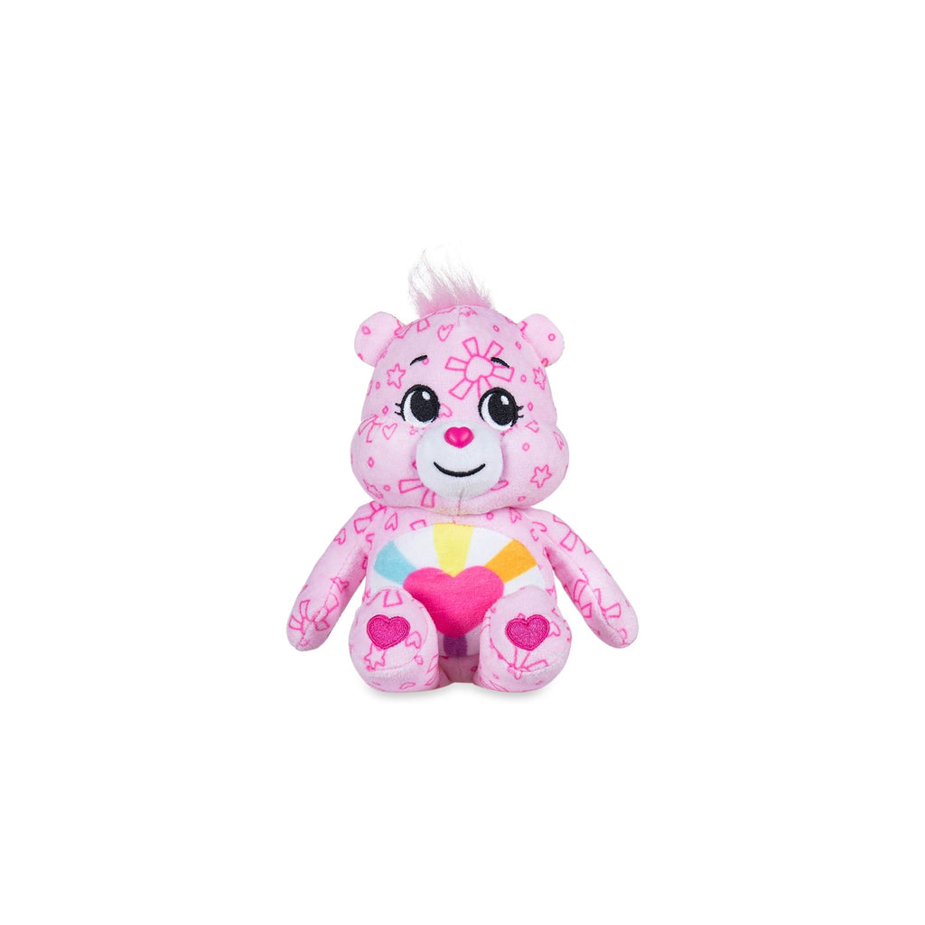 Care Bears 8 Inch Plush 4-Pack Treasure Box Wave 2 - Soft Huggable Material! For Kids 4 Years and up.