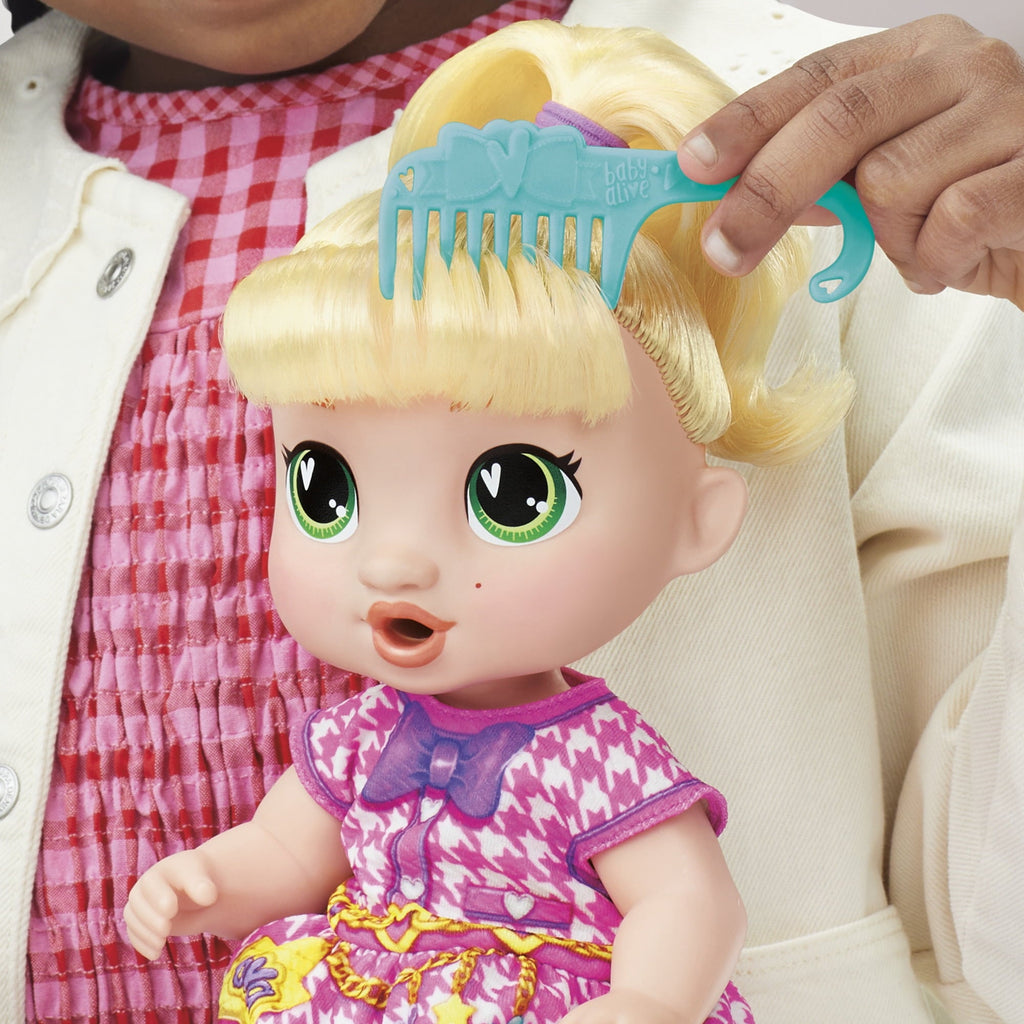 Baby Alive Bubbly Tea Party LaLa GooGoo, Blonde Hair Baby Doll, Holiday Gifts for Girls & Boys Ages 3 and up