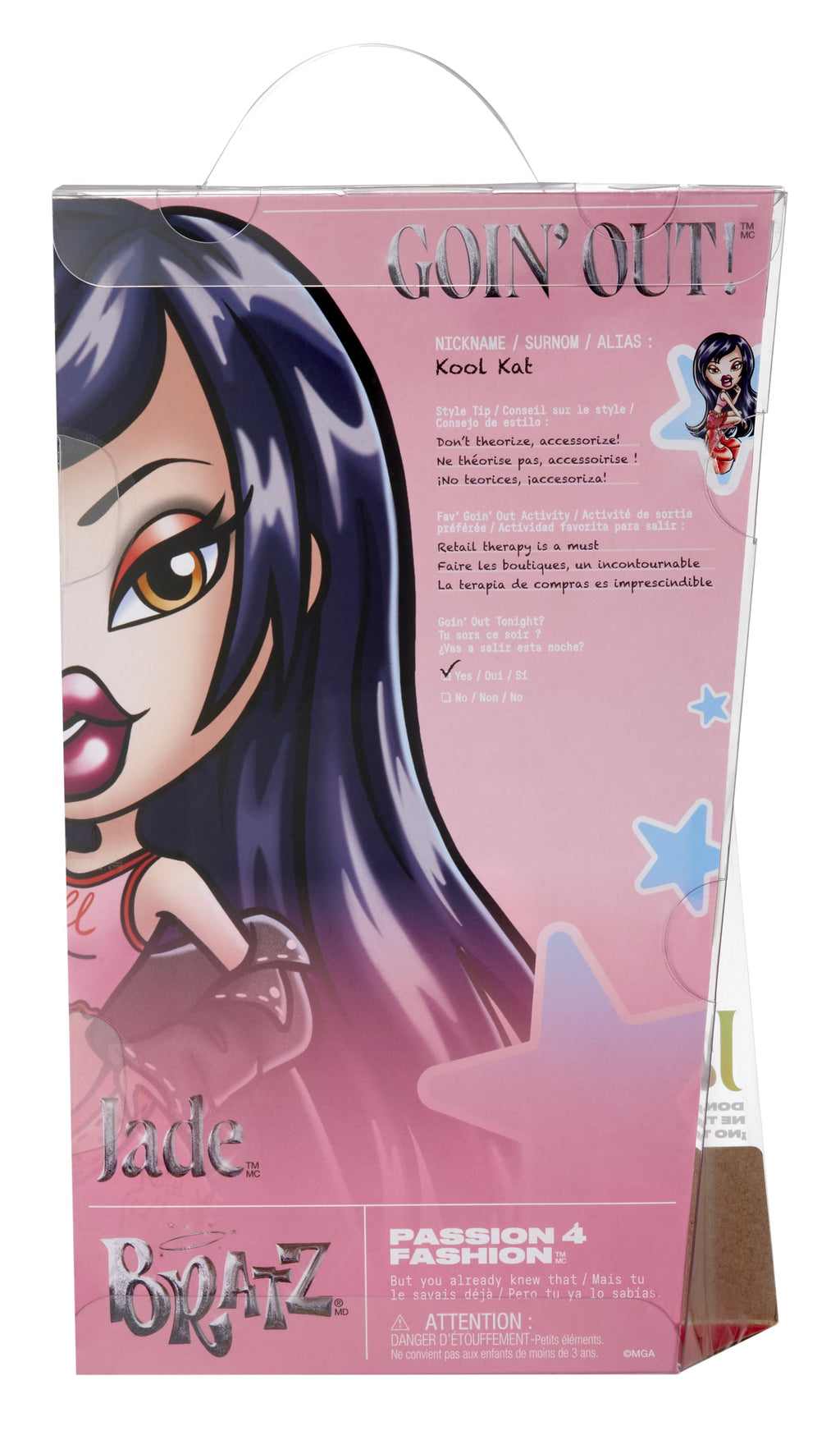 Bratz Goin’ Out! Jade Fashion Doll with Accessories