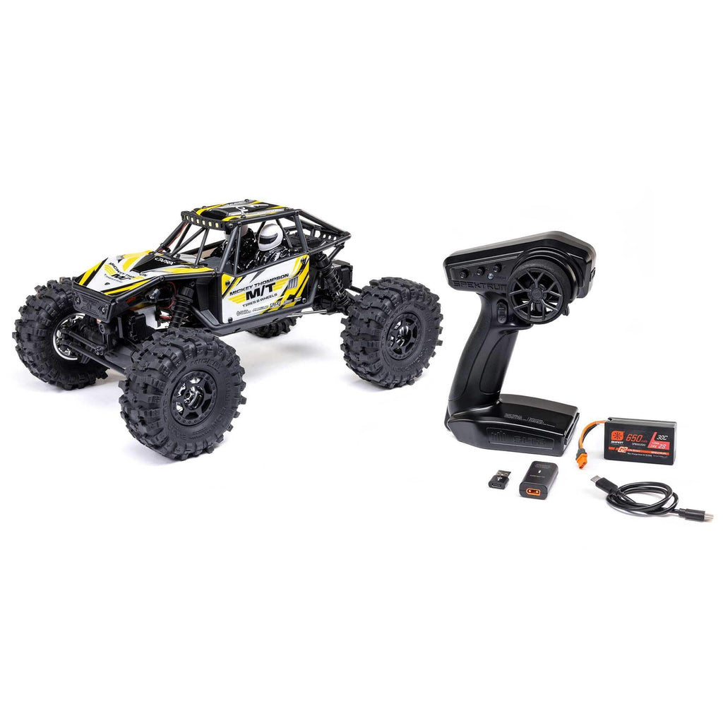 Axial 1/18 UTB18 Capra 4WS 4X4 RTR Brushed Rock Crawler Battery & Charger Included Yellow AXI00006V2T2