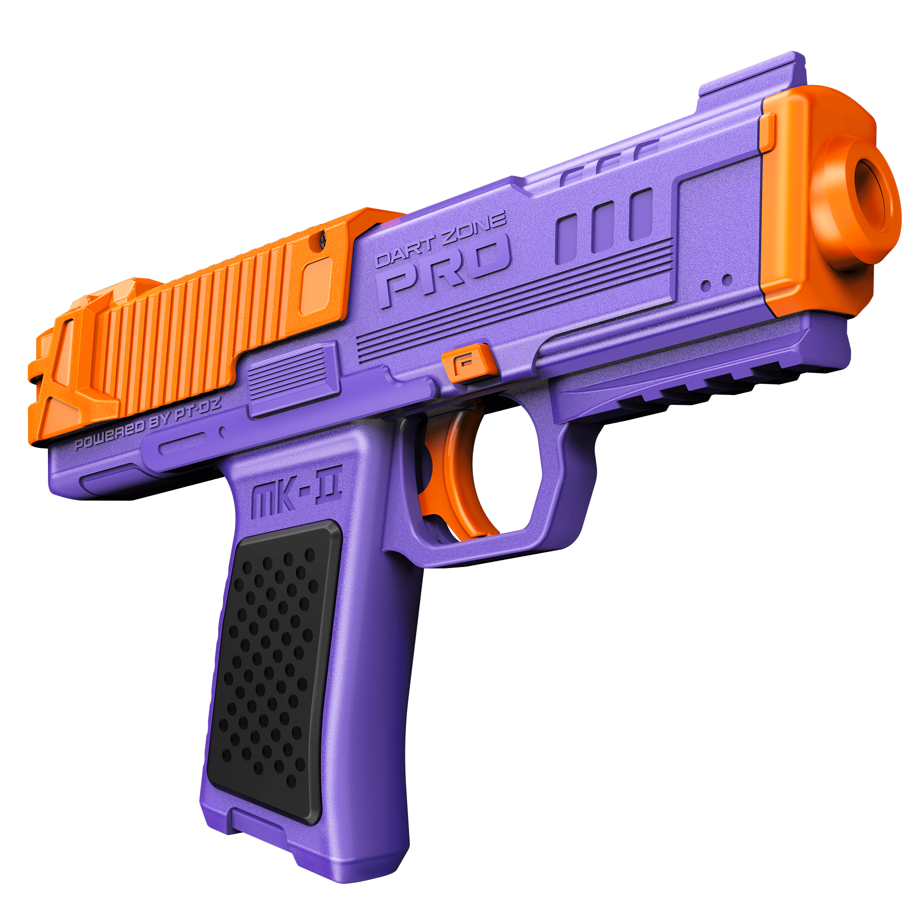 Dart Zone Pro-Series MK-2 Foam Blaster for Adults, Teens - Soft Bullet Blaster Ages 14+ with 12 Nitroshot+ Half Length Darts and 2 Speed loaders - 14+