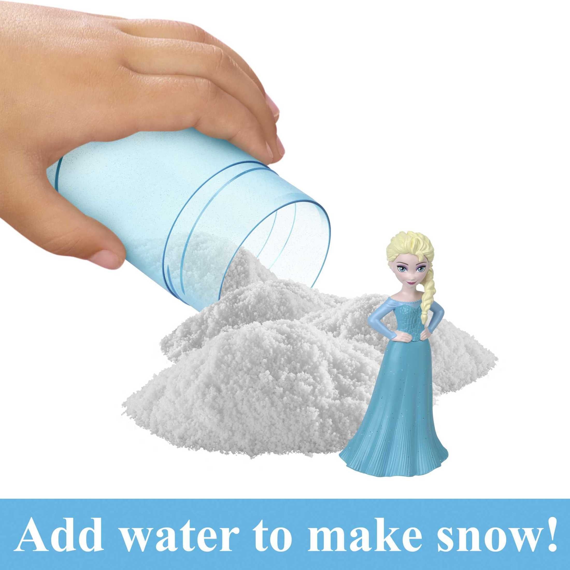 Disney Frozen Snow Color Reveal Small Doll & Accessories, 6 Surprises Include Character Figure