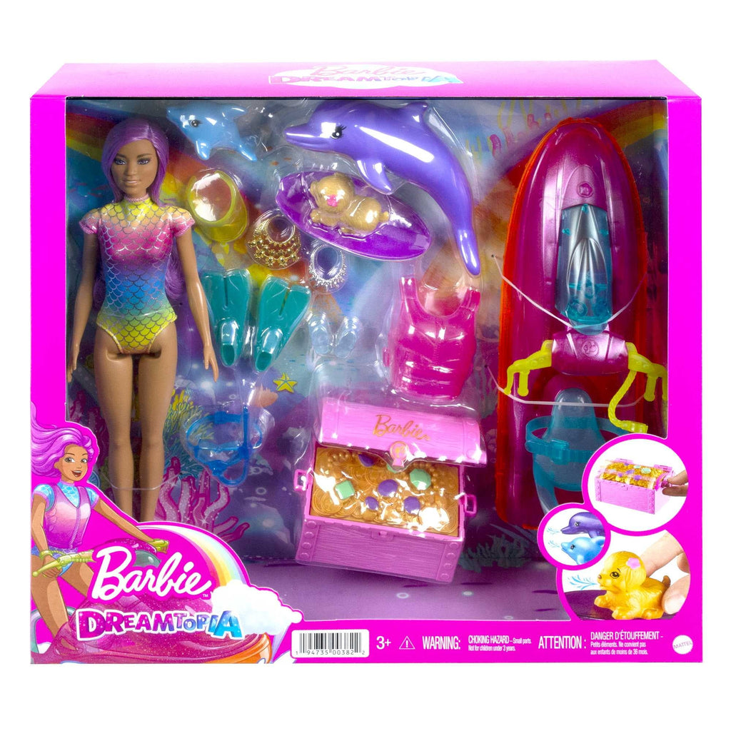Barbie Beach Doll with Jet Ski and Water Sport Accessories \[Walmart Exclusive\]