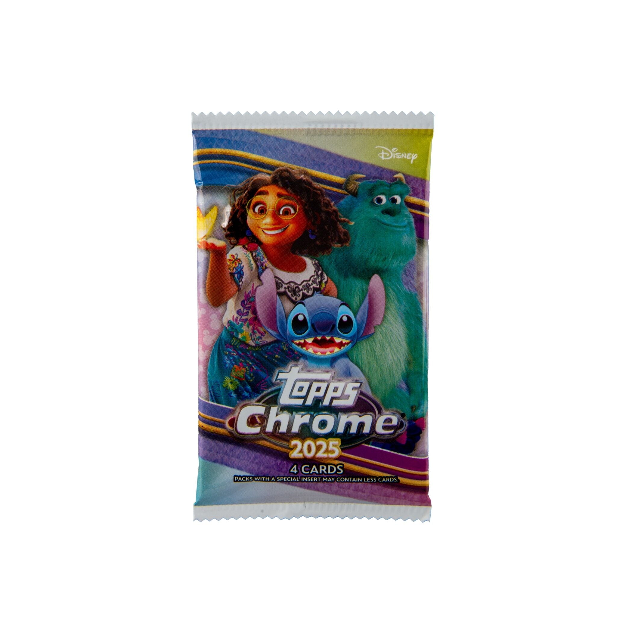 25 TOPPS DISNEY CHROME VALUE BOX