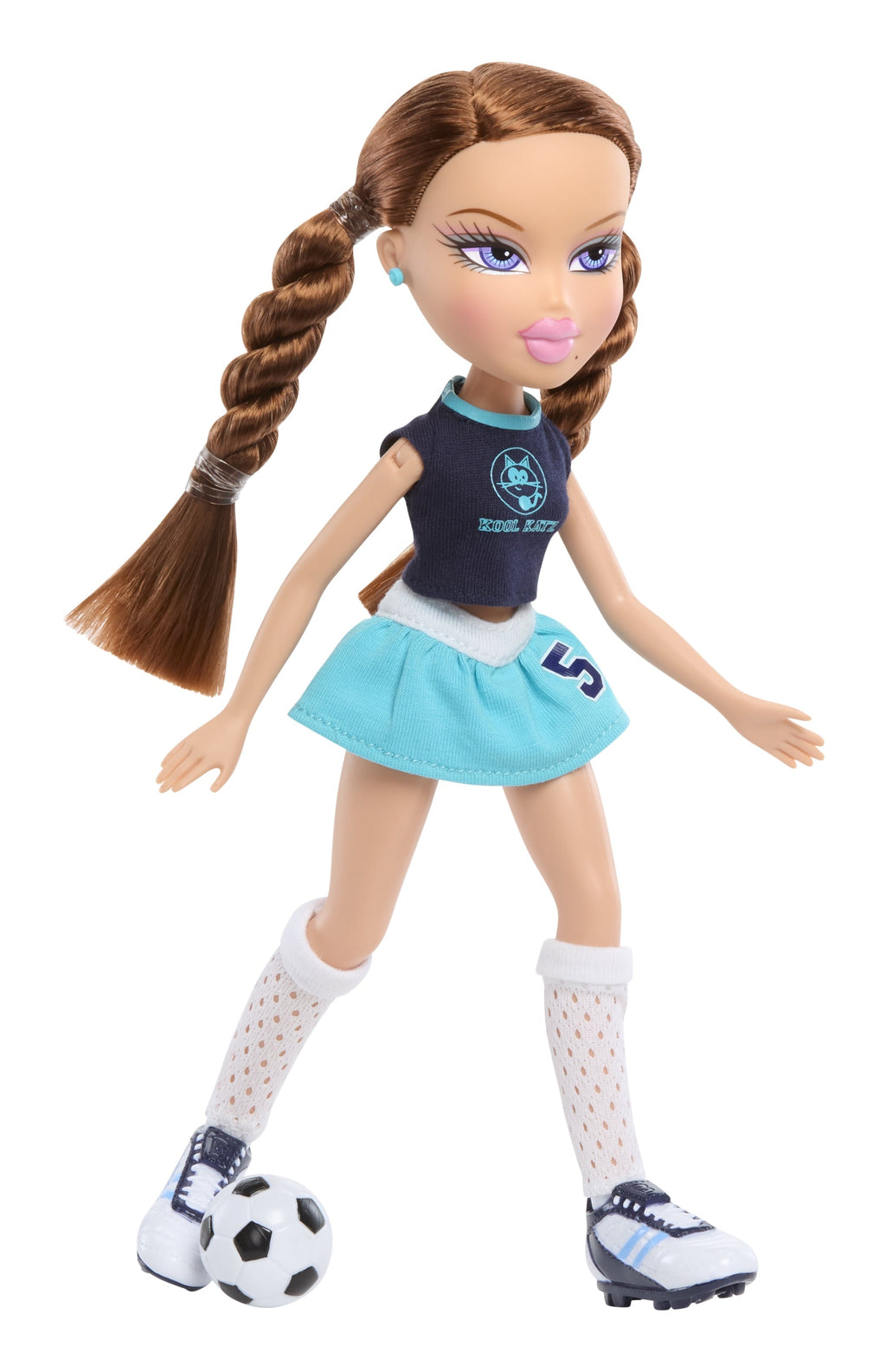 Bratz Play Sportz Roxxi (Soccer) Fashion Doll With Accessories