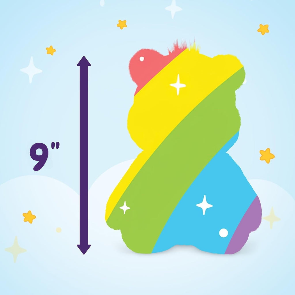 Care Bears 9" Cheer Bear Plushie - Medium Size - Pink Plushie for Ages 4+ – Perfect Stuffed Animal Holiday, Birthday Gift, Super Soft and Cuddly – Good For Girls and Boys, Employees, Collectors