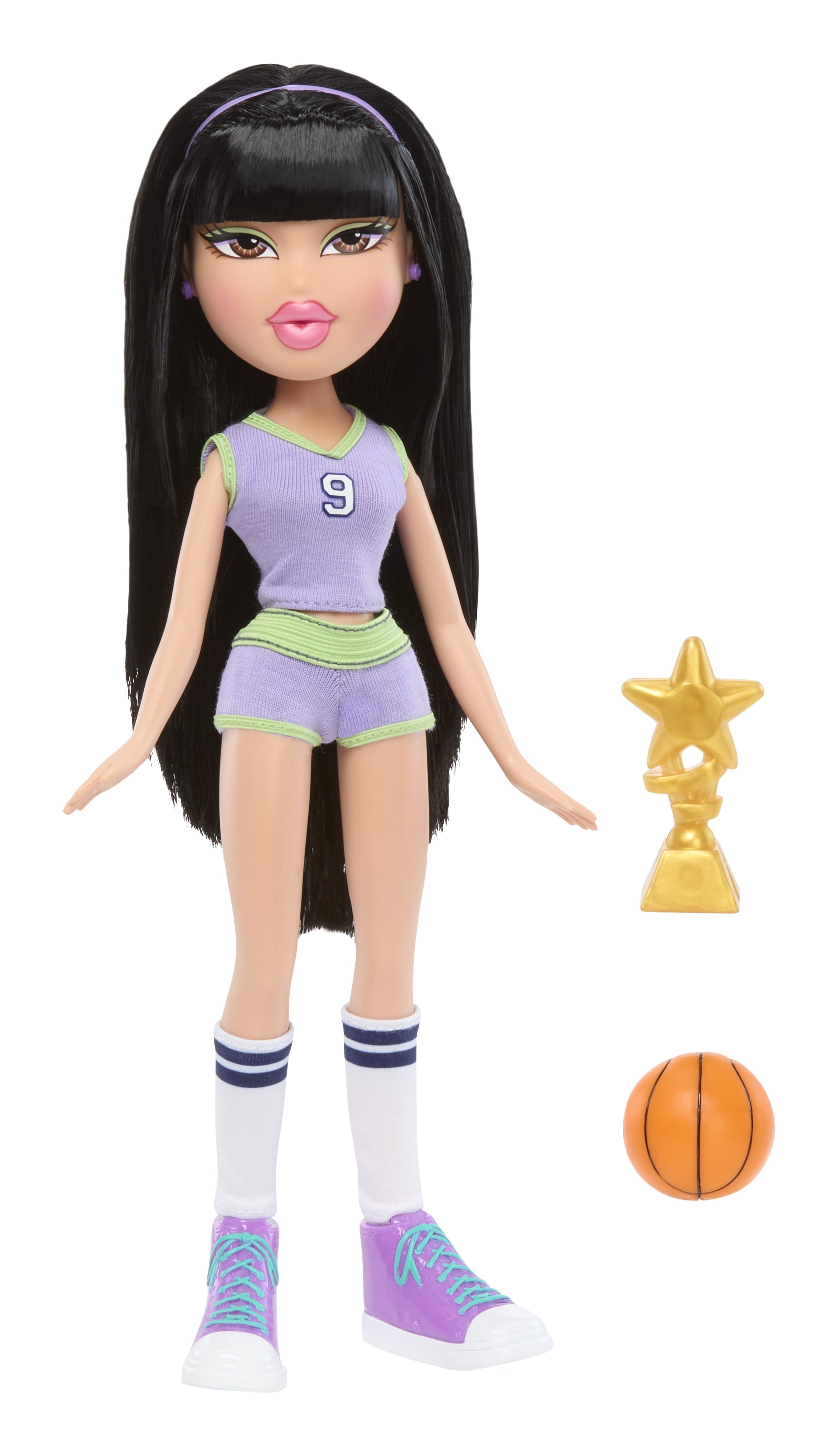 Bratz Play Sportz Jade Fashion Doll with Accessories, Basketball